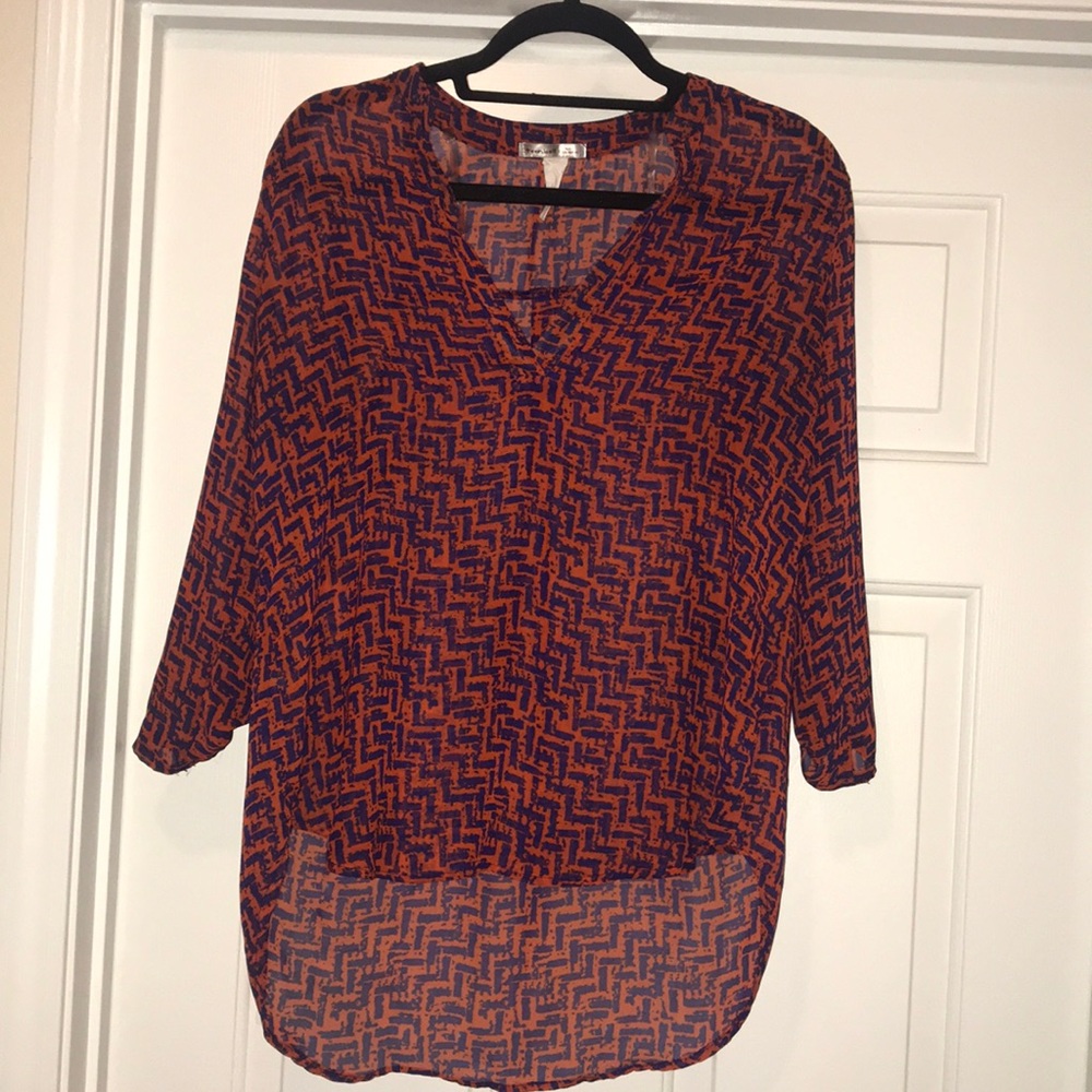 3/4 sleeve, light and loose top